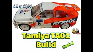 Tamiya TA01 vs TA02 Chassis Differences + Vintage Hop-Ups & Brushed Motors | Build Series Pt.2
