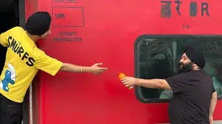 TRAIN TO PATNA SAHIB | Happy Trails Express | #nimratpartap #familyvlog #traintravel 