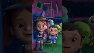 Spooky Bus Go Round And Round #shorts #englishforkids #learnenglishwithfun #education #onlineearning