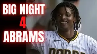 CJ Abrams' First Career Home Run One To Remember /Padres give SERIOUS silent treatment