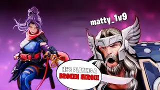 Этот Тор жалеет, что не запретил мне играть за Псайлок | Marvel Rivals