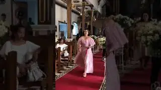 Arianne Aragon as Candle Secondary sponsors at Ram and Jez Wedding 12/27/23 #candle #cousinswedding