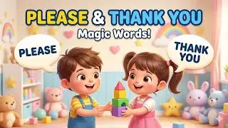 PLEASE & THANK YOU 😊 The Magic Words Every Kid Should Know!