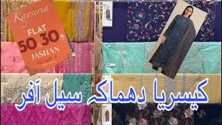 Kayseria end of season sale flat 50% 30% off 2026
