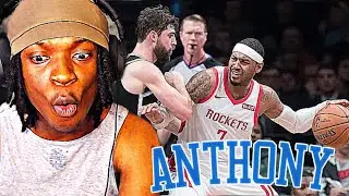 First Time Reaction To Carmelo Anthony Highlights