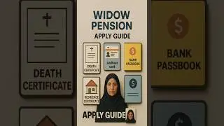 Widow Pension Documents List | Widow Pension Apply Guide