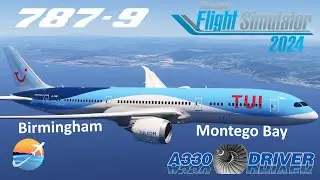 Horizon Sim 787 | Birmingham - Montego Bay | Late Summer Holidays | Real Airline Pilot