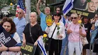 Bring Them Home, United Nations Protest #EndJewhatred