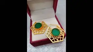 #druzy Earrings wholesale 💖contact Neeruglory 91 9589090285 😍