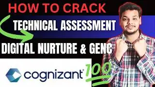 Cognizant Digital Nurture & GenC | Technical Assessment | Cognizant Hiring 2027 | Coding Questions