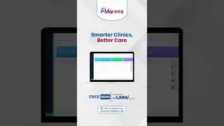 Manage your Clinic smarter, care better  with Emareez Care. 💚