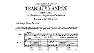 Lorenzo Perosi &ndash; Transitus animae