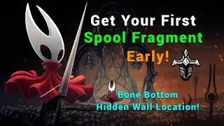 Hollow Knight: Silksong - Spool Fragment Location (Bone bottom Hidden Wall)