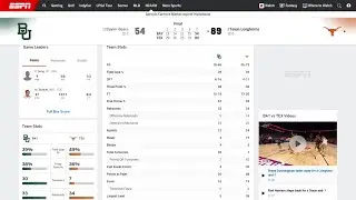 @Texas Longhorns DESTROYED @BaylorAthletics with an CAN OF WHOOP-TAILS BLOWOUT [89-54] win!