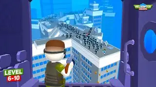Helicopter Escape 3D (Level 6-10) Android Gameplay