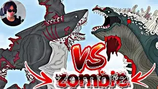 😱Reaction🔥 Zombie Sharkzilla vs Zombie Whalezilla // TTNo1