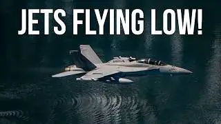 🔥Fighter Jets LOW!!! EA-18G Growler, F-15 Eagle, F-18, C-17, and more!