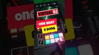 DJ Mix One Beat 8 Songs mixing tutorial | VM DJ ACADEMY #dj #tutorial #virtualdj