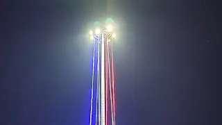 Disco DJ Light in Night Sky ✨️ Disco Lights