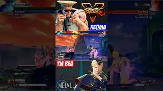 SFV CE - Keoma(GUILE) VS Tia Bea(FALKE) # MeiaLua  🌘 MeiaLua 🌘