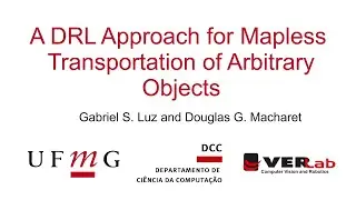 A DRL Approach for Mapless Transportation of Arbitrary Objects