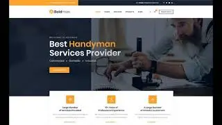 Boldman - Handyman Renovation Services WordPress Theme