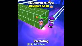 Unlimited Clutch in Night Dash Stumble Guys 😎 #shorts #stumbleguys