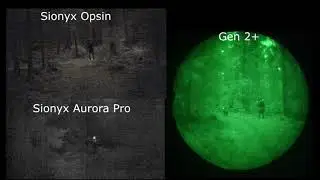 Sionyx OPSIN vs Aurora Pro comparison!