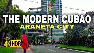 [4K HDR] Araneta City Cubao Day Tour | Discover Quezon City Landmarks & Lifestyle | Philippines