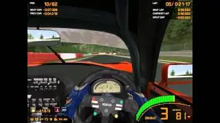 GTR2: Многоклассовая гонка в Спа