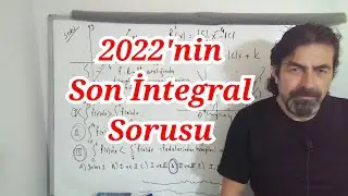 2022'nin Son İntegral Sorusu / Çözmezsek Olmazdı #aytmatematik #integral