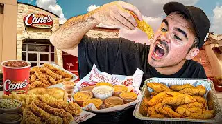 Ist das wirklich das GEHYPTESTE FAST FOOD aus Amerika? 🤔🇺🇸 | Raising Canes im Test