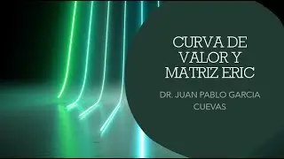 Curva de Valor y Matriz ERIC