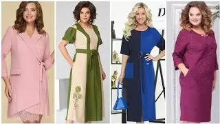 Plus size Fall Outfits 2024 Comfortable Fall two piece mother of the bride outfits collection