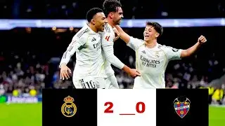 Real Madrid vs Levante 2-0 Highlights | ARDA GULER MAGIC! ✨ Arbeloa's First Win!