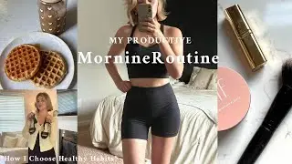 5:20 AM Morning Routine 🌤️| healthy morning habits and why I choose a productive routine