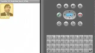 PowenKo, Android Tutorial 054-2, internet, WebView load local html and call javascript function.