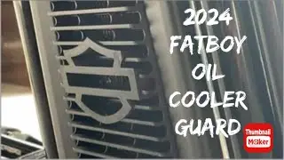 Harley Softail Oil Cooler Guard