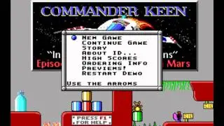 Commander Keen Invasion of the Vorticons EP1: Marooned on Mars (part 1)
