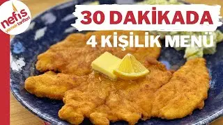 Рецепт куриного шницеля и картофельного салата | Как приготовить куриный шницель