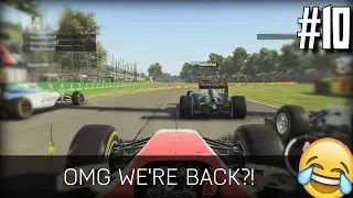 OMG WE'RE BACK?! | F1 2015 Sprint Mode Funny Moments #10