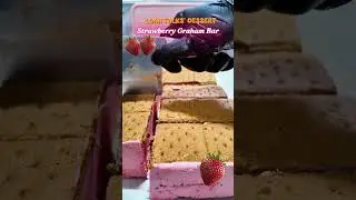 STRAWBERRY GRAHAM ICE CREAM BAR LOMI TALKS&rsquo; Dessert #graham #grahambar