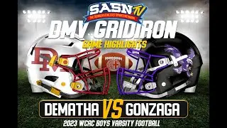DMV Gridiron DeMatha Stags Vs Gonzaga Eagles Game Highlights
