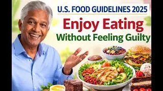 Video 175: US Food Guidelines 2025 - 2030 - How to Enjoy Eating Without Feeling Guilty