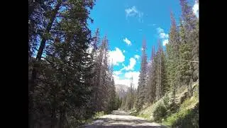 Trail of Highways&trade; Scenic Drive Chalk Pass Alpine Tunnel Trailhead Iron City  Hike Summer Sq 1