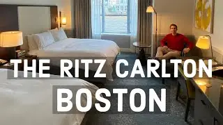 The Ritz Carlton Boston: Downtown Boston Luxury Hotel Review & Tour!