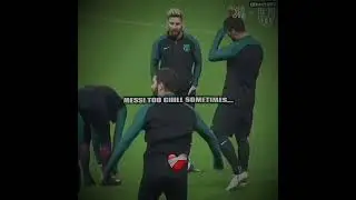 Messi is just a chill guy 🤣👍 #football #viralvideo #funnyfootball #edit