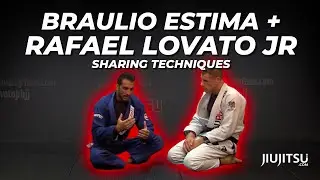 Braulio Estima + Rafael Lovato Jr Sharing Techniques