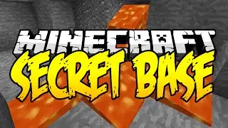 Minecraft Tutorial - How To Build A Secret Base (No Redstone) 1.8.3
