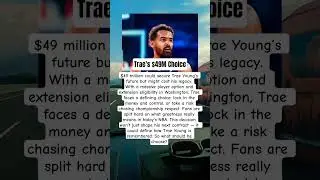 Trae Young 49 million option #traeyoung #wizards #nbacontracts